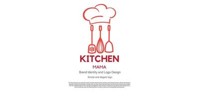 restaurant logo conception et café pour logo designer et la toile développeur vecteur