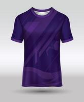 T-shirt Jersey conception pour sublimation impression vecteur