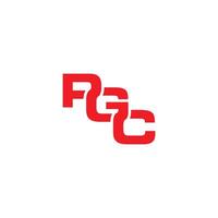 pgc Créatif logo et icône conception vecteur