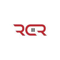 RCR Créatif logo et icône conception vecteur