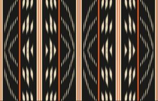 ethnique abstrait ikat art. aztèque ornement imprimer. géométrique ethnique modèle sans couture Couleur Oriental. conception pour Contexte ,rideau, tapis, fond d'écran, vêtements, emballage, batique, vecteur illustration.