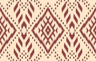 ethnique abstrait ikat art. aztèque ornement imprimer. géométrique ethnique modèle sans couture Couleur Oriental. conception pour Contexte ,rideau, tapis, fond d'écran, vêtements, emballage, batique, vecteur illustration.