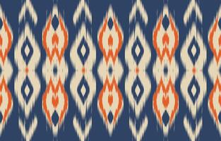 ethnique abstrait ikat art. aztèque ornement imprimer. géométrique ethnique modèle sans couture Couleur Oriental. conception pour Contexte ,rideau, tapis, fond d'écran, vêtements, emballage, batique, vecteur illustration.