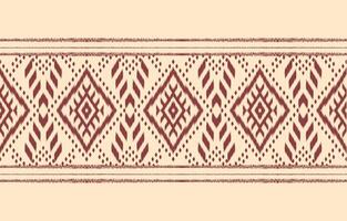 ethnique abstrait ikat art. aztèque ornement imprimer. géométrique ethnique modèle sans couture Couleur Oriental. conception pour Contexte ,rideau, tapis, fond d'écran, vêtements, emballage, batique, vecteur illustration.