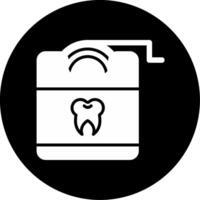 dentaire soie vecteur icône