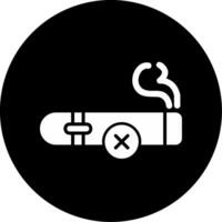 aucune icône de vecteur de cigare