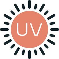 ultraviolet vecteur icône