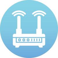 icône de vecteur de routeur wifi