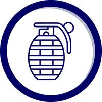 icône de vecteur de grenade