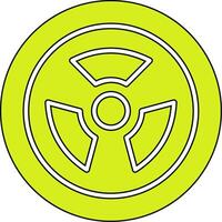icône de vecteur de rayonnement