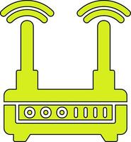 icône de vecteur de routeur wifi