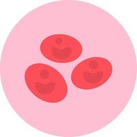 du sang cellule vecteur icône