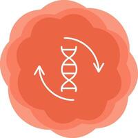 icône de vecteur d'adn