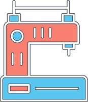 icône de vecteur de machine à coudre