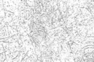 une noir et blanc image de une texture, une noir et blanc demi-teinte modèle avec des points, abstrait demi-teinte point vecteur