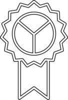 icône de vecteur de badge