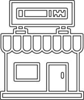 icône de vecteur de magasin