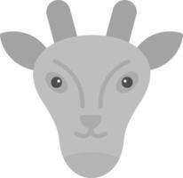 icône de vecteur de girafe