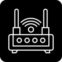 icône de vecteur de routeur wifi