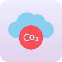 icône de vecteur de co2