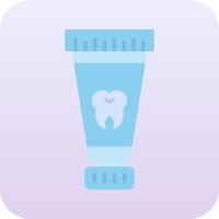 icône de vecteur de dentifrice