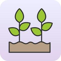 plante croissance vecteur icône