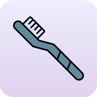 icône de vecteur de brosse à dents