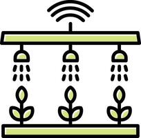 icône de vecteur de ferme intelligente