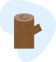 icône de vecteur de bois