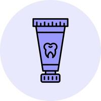 icône de vecteur de dentifrice