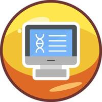 chromosome vecteur icône