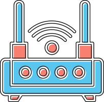 icône de vecteur de routeur wifi