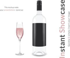 du vin des lunettes les types, blanc et rouge du vin de l'alcool boisson tasses, vecteur réaliste maquette isolé ensemble.