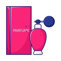 illustration de parfum vecteur