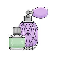 illustration de parfum vecteur