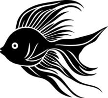 poisson ange - haute qualité vecteur logo - vecteur illustration idéal pour T-shirt graphique