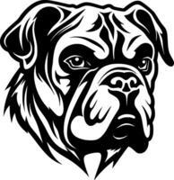 bouledogue - haute qualité vecteur logo - vecteur illustration idéal pour T-shirt graphique