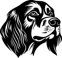 chien - minimaliste et plat logo - vecteur illustration