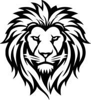 Lion - minimaliste et plat logo - vecteur illustration