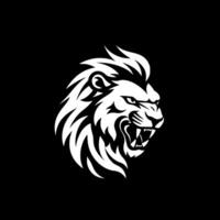 Lion - minimaliste et plat logo - vecteur illustration