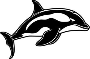 orque - minimaliste et plat logo - vecteur illustration