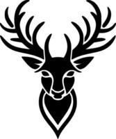 renne - minimaliste et plat logo - vecteur illustration