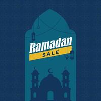 Ramadan vente plat vecteur Publier conception