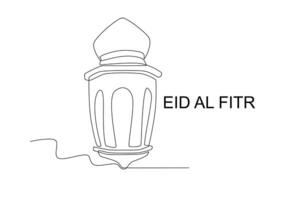 bannière eid al fitr vecteur