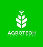 agro technologie logo icône marque identité signe symbole vecteur