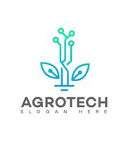 agro technologie logo icône marque identité signe symbole vecteur