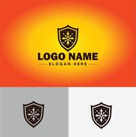 bouclier logo vecteur art protéger bouclier Sécurité icône entreprise logo modèle