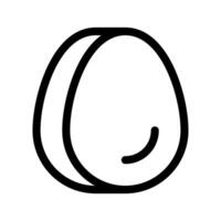 Oeuf icône vecteur symbole conception illustration