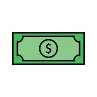 icône de argent vecteur plat icône pour applications et sites Internet