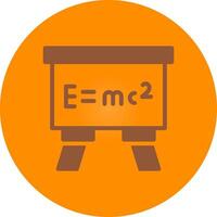 conception d'icône créative de relativité vecteur